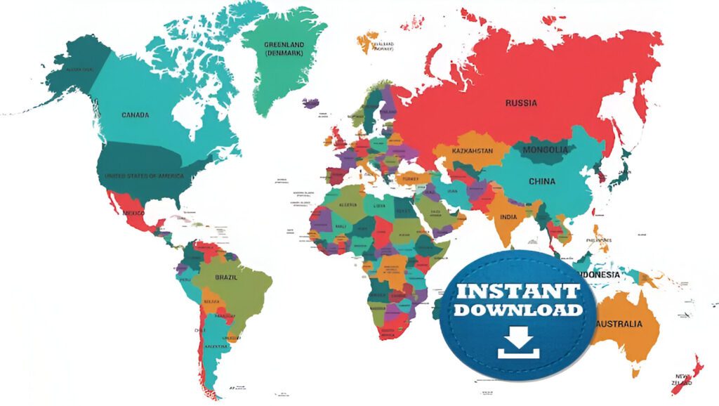 World Map – 14+ High Resolution World Map PDF file High Resolution World Map PDF file