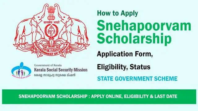 Snehapoorvam Scholarship Scheme for Orphan Students PDF form Snehapoorvam Scholarship Scheme for Orphan Students