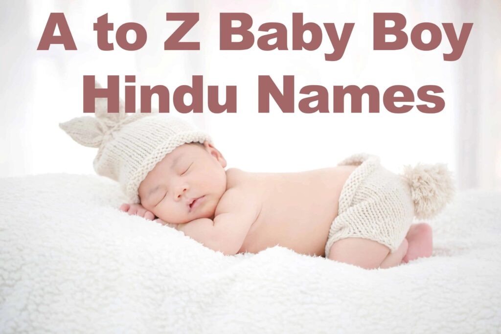 A to Z Baby Boy Names Hindu PDF A to Z Baby Boy Names Hindu PDF