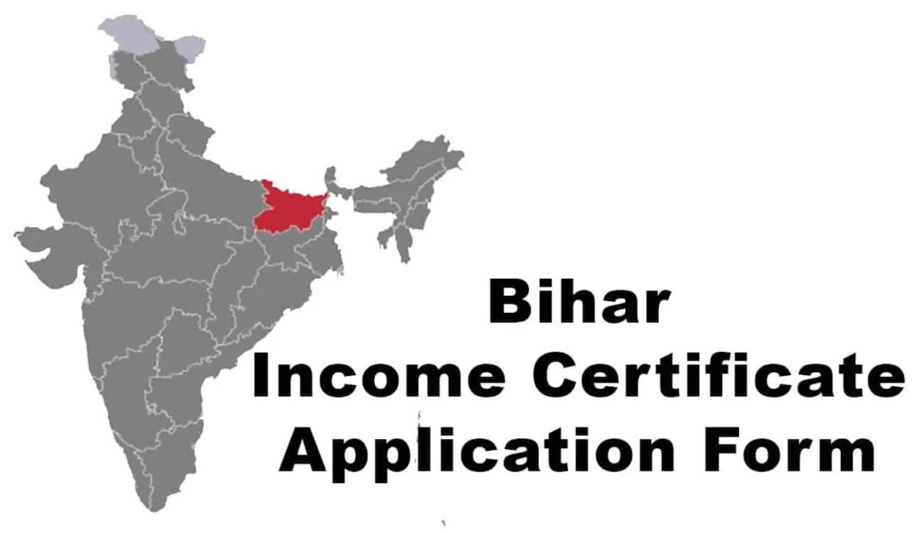 Income Certificate Application Form Bihar PDF Hindi Income Certificate Application Form Bihar PDF Hindi