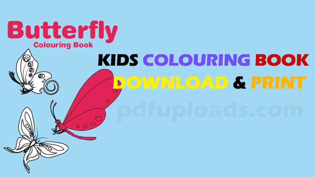 BUTTERFLY - Free coloring books and Pages for Kids BUTTERFLY - Free coloring books and Pages for Kids
