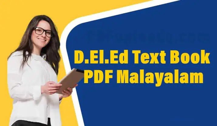 D.El.Ed Text Book PDF Malayalam D.El.Ed Text Book PDF Malayalam