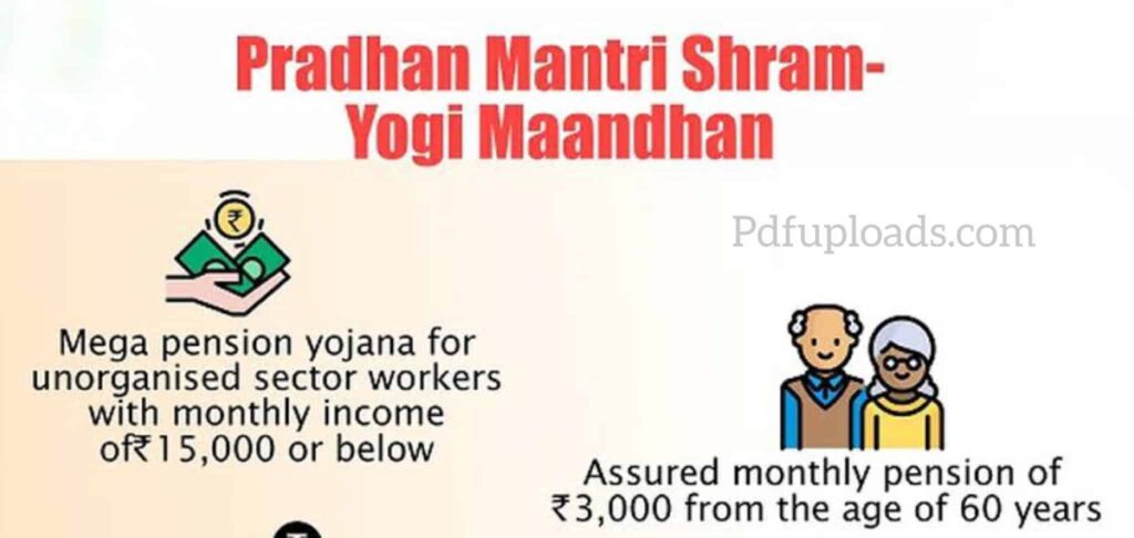 Pradhan Mantri Shram Yogi Mandhan Yojana Pradhan Mantri Shram Yogi Mandhan Yojana