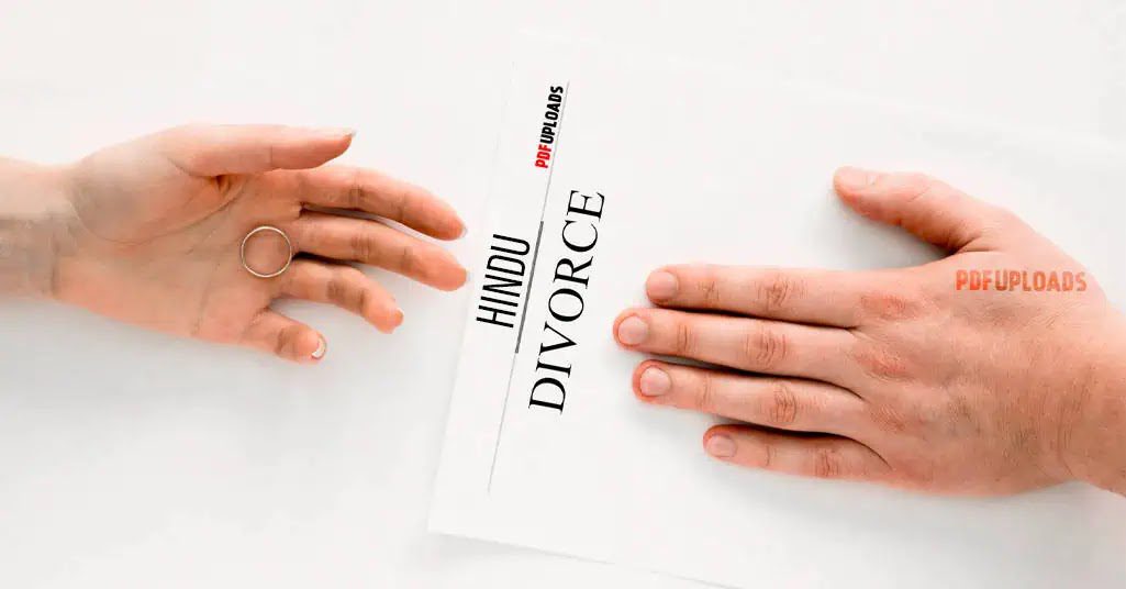 Hindu Divorce Application Form Hindu Divorce Application Form PDF