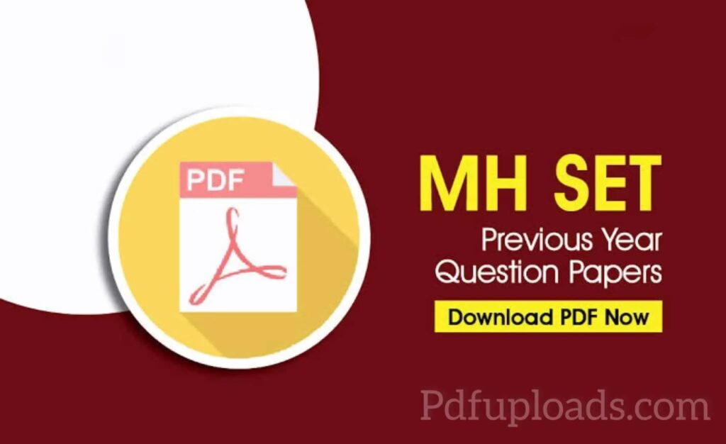Maharashtra SET Exam Questions and Answers in PDF Maharashtra SET Exam Questions and Answers in PDF