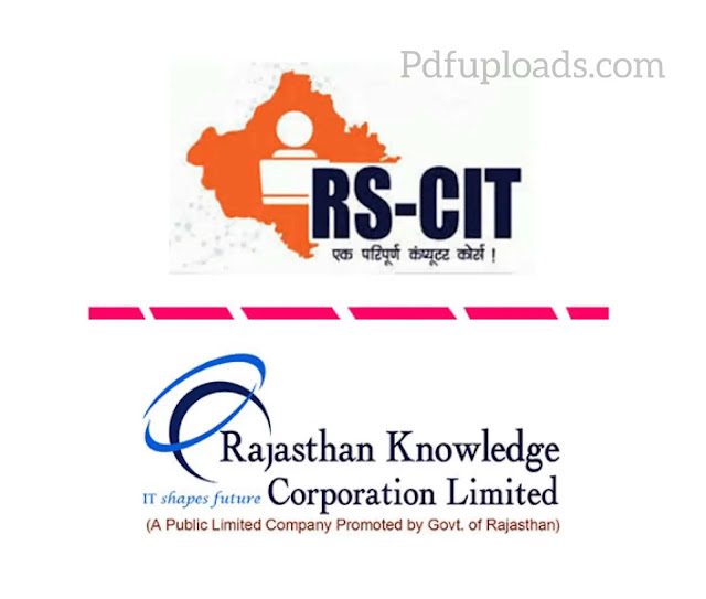 RSCIT Application Form PDF RSCIT Application Form PDF